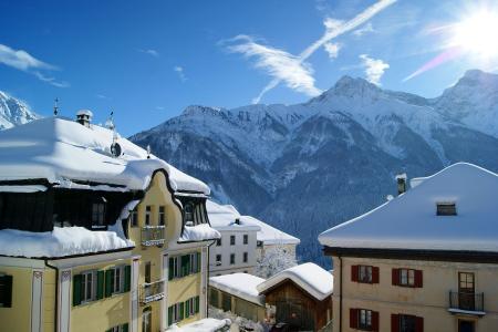 Aussicht Ferienwohnung Chasa Fent Sent