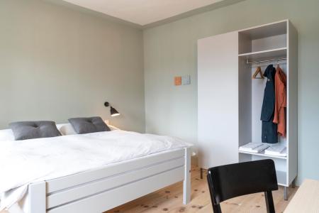 Schlafzimmer Ferienwohnung Chasa Fent Sent